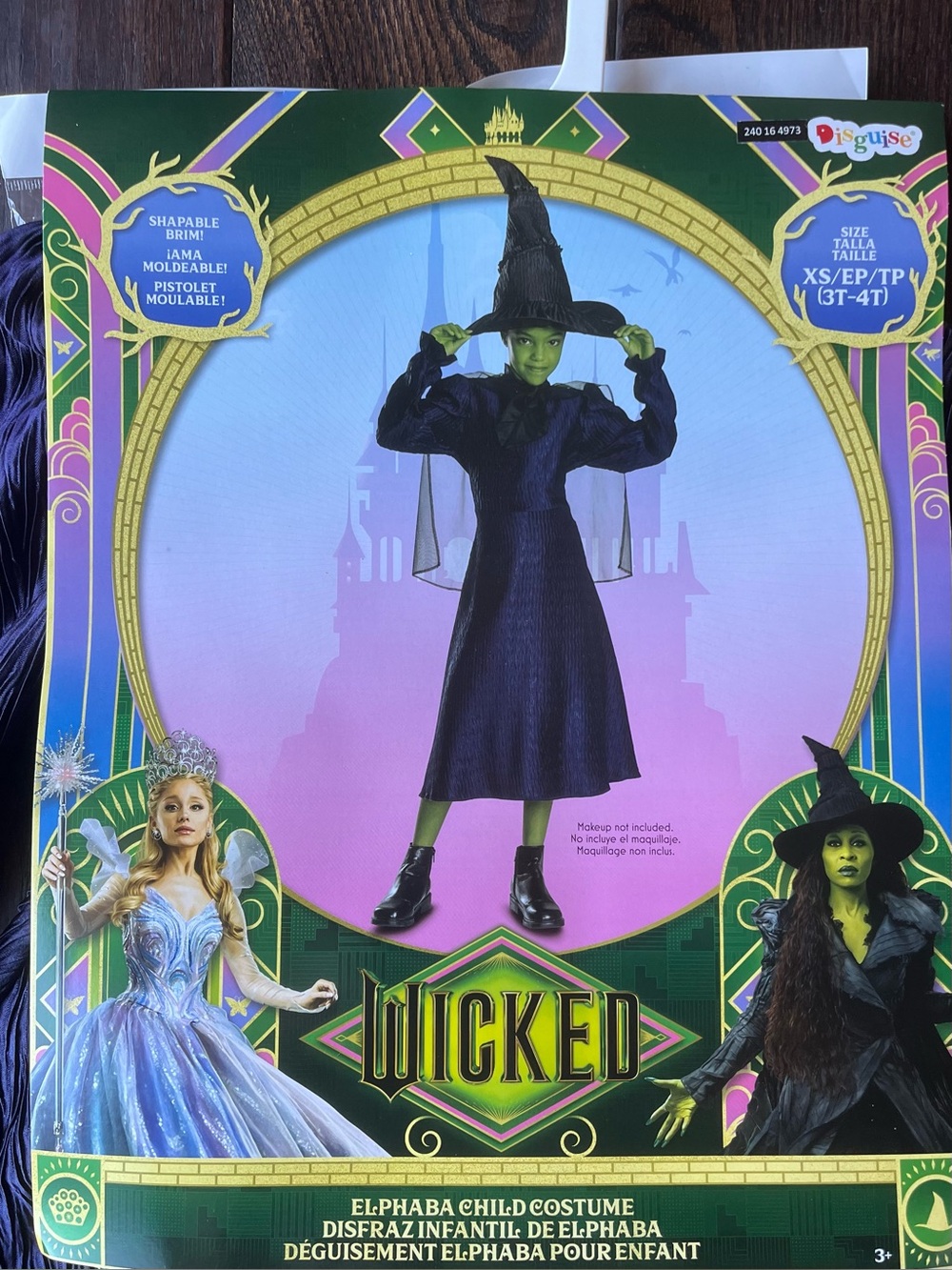 Disguise Wicked Elphaba Child Costume